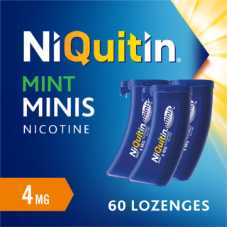 NiQuitin Minis Mint 4mg - 60 Lozenges