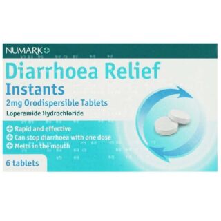 Numark Diarrhoea Relief Loperamide Instants - 6 Tablets