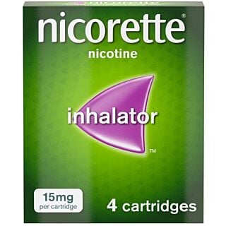 Nicorette Inhalator 15mg – 4 Cartridges