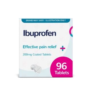 Ibuprofen 200mg - 96 Tablets (Brand May Vary)
