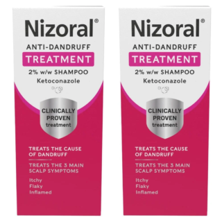 Nizoral Dandruff Shampoo - 100ml - 2 Pack