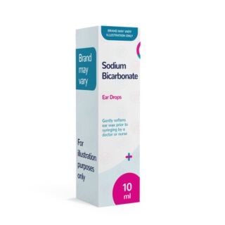 Sodium Bicarbonate Ear Drops 10ml - (Brand May Vary)