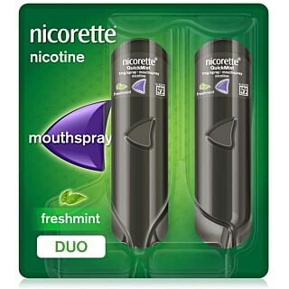 Nicorette Quickmist 1mg Freshmint Mouthspray Duo Pack - 2 x 150 Sprays
