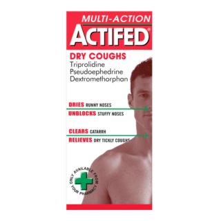 Actifed Multi-Action Dry Coughs - 100ml